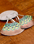 Vintage Laurel Burch Purse Silver Earrings
