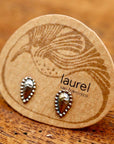 Vintage Laurel Burch Repoussé Silver-Plate Studs