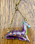 Vintage Shashi Camel Necklace