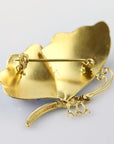 Vintage Shashi Le Grand Papillon Enamel Gold-Vermeil Brooch