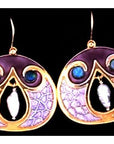 Vintage Shashi Mediterranean Earrings