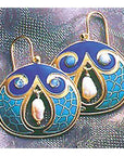 Vintage Shashi Mediterranean Earrings