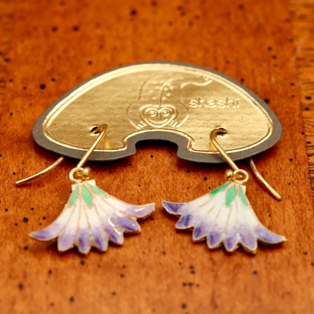 Shashi flower earrings online