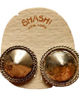 Vintage Shashi Tairona Silver Earrings
