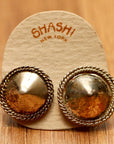 Vintage Shashi Tairona Silver Earrings