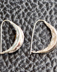 Vintage Thousand Flowers Eid Ka Chand Silver Earrings