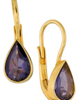 vogue iolite earring