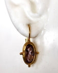 Whitehall 14k Gold and Amethyst Earrings