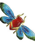 Winged Carnelian Pin