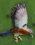 Yellow River Valley Hawk Pin