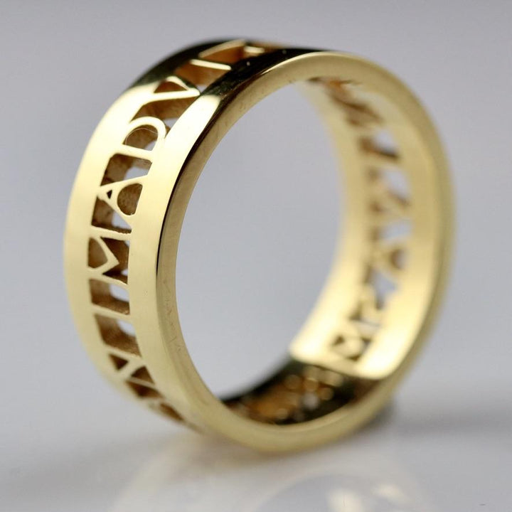 Historical Wedding Jewelry. Shown: Anima Roman Ring