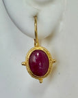 Midlothian Ruby Earrings