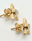 14k Diamond Starlet Earrings (.46ct)