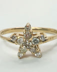 14k Manhattan Starlight Diamond Ring