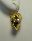 Dear Heart Freshwater Pearl Earrings