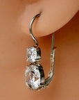 La Bohème Cubic Zirconia Silver Earrings