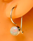 Sol Invictus Opal Silver Earrings