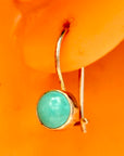 Sol Invictus Turquoise Silver Earrings