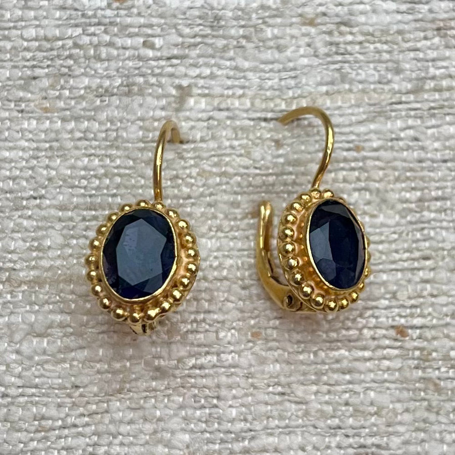 シンフォニーアイオライトピアス