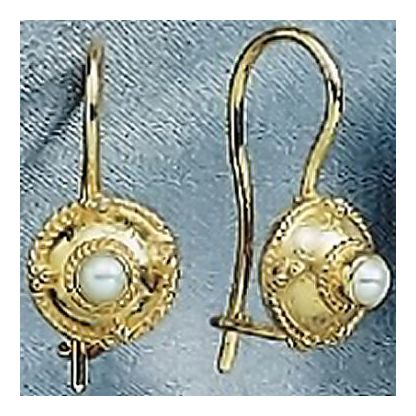 14k Alexandria Pearl Earrings