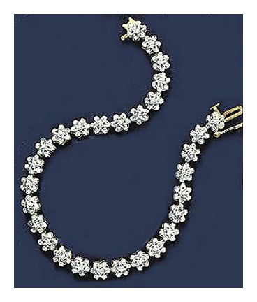 14k Celestial Diamond Bracelet