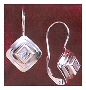 14k Diamond Deco Earrings (.33ct)