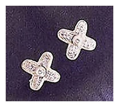 14k Diamond Pinwheel Earrings (.33ct)