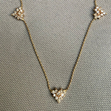 14k Grace Kelly Diamond Necklace