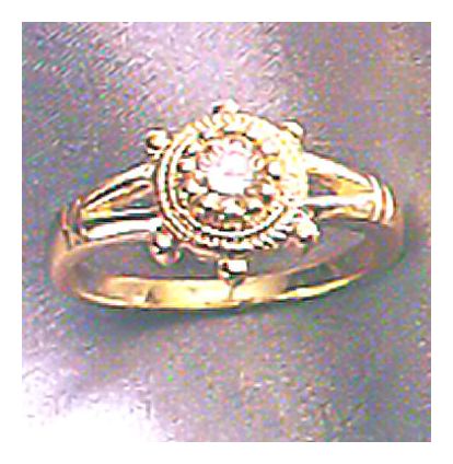 14k Pharos Of Alexandria Diamond Ring (.40ct)