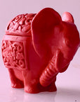 Imperial Cinnabar Miniature Elephant Box