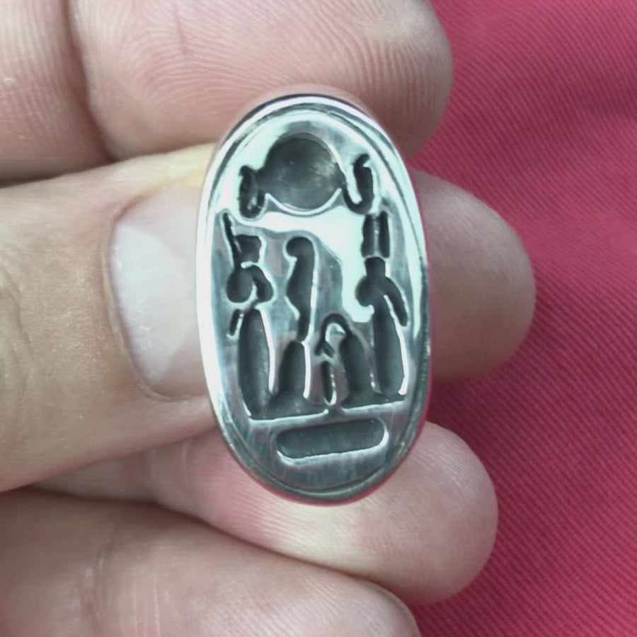 Nefertiti's Ring - Silver