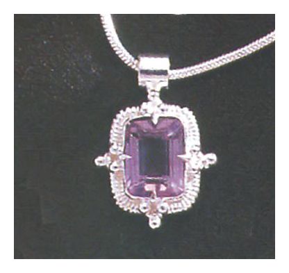 Amy Amiable Amethyst Necklace