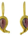 Ananda Garnet Earrings