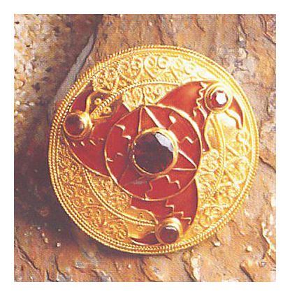 Anglo Saxon Triskelion Pin