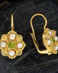 Ann Radcliffe Peridot Earrings