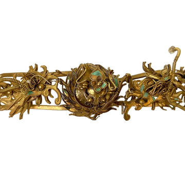 Antique Qing Dynasty Tian-Tsui Tiara 200622-K