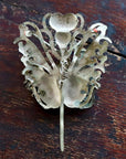 Antique Tian-Tsui (點翠) Hair Pin - Butterfly/Moth - 1014