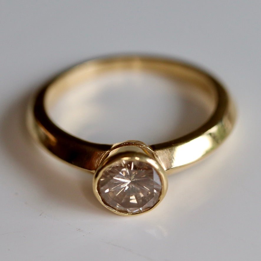 Archduke Maximillian 14k Gold and Diamond Ring