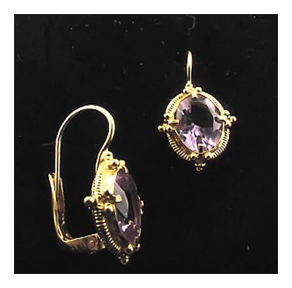 Aurelian Amethyst Earrings