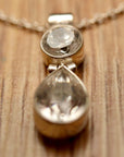 Avonlea Cubic Zirconia and Silver Necklace