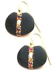 Bejewelled Palette Onyx Earrings