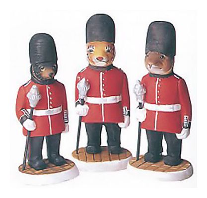 Buckingham Guards-3 Stand Animals