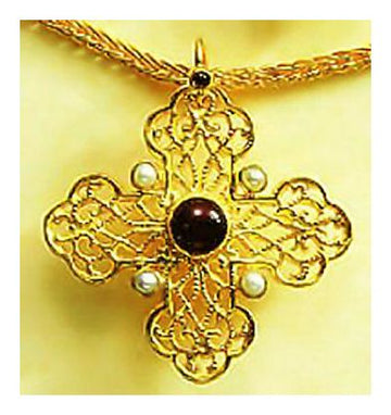 Byzantine Cross Necklace