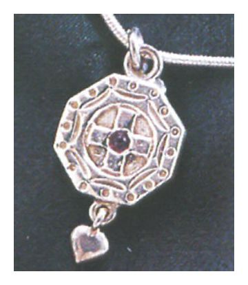 Canterbury Silver Cross Necklace