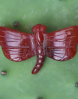 Carnelian Dragonfly Pin