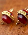 Carnelian Royal Earrings
