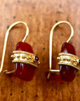 Carnelian Royal Earrings