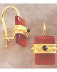 Carnelian Royal Earrings