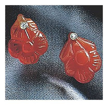 Carnelian Talisman Earrings