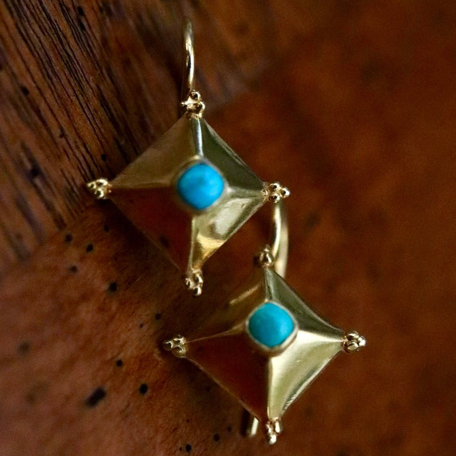 Cestius Turquoise Earrings